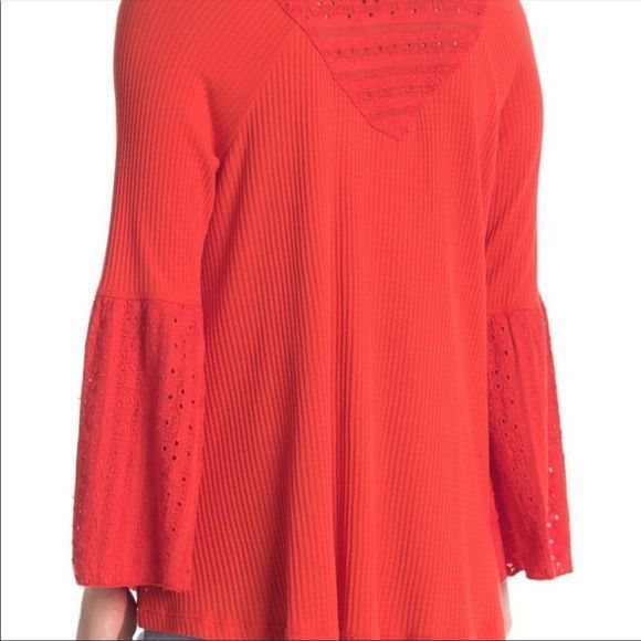 Free people women’s small Persian nights thermal top - Picture 3 of 9